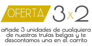 oferta trufas belgas chocolate